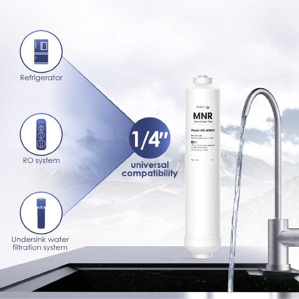 Mineral water from tap