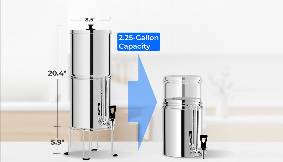 Large Capacity Yet Portable, Smart 2-in-1 Design