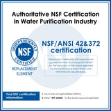 Waterdrop Replacement for W10295370A, Everydrop® Filter 1 Refrigerator Water Filter