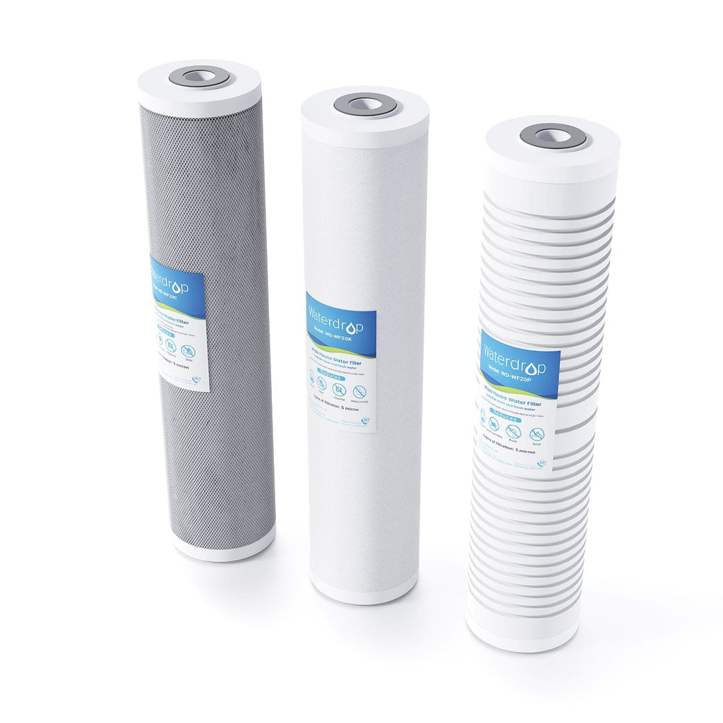 Replacement WD-WF20PG for WD-WHF3T-PG Whole House 3-stage Home Filtration System