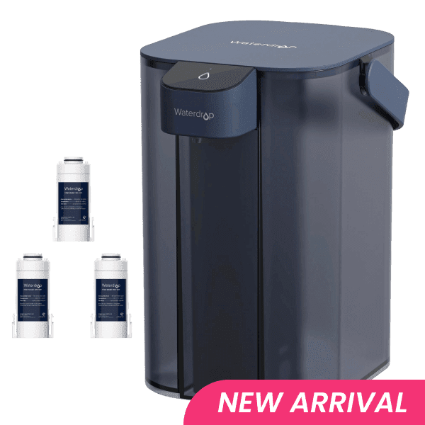 Waterdrop ED01W Countertop Electric Water Filter - 1 YEAR BUNDLE