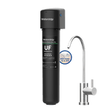 Undersink Ultrafiltration Water Filter System With Dedicated Faucet