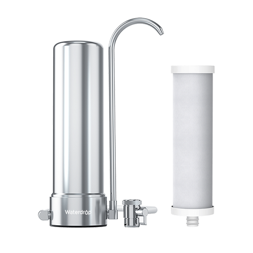 Waterdrop Countertop Faucet Water Filter System CTF-01 with Replacement Filter