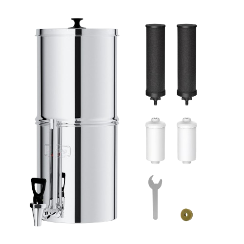 Waterdrop 2.25-gallon King Tank Gravity Water Filter System, Without Stand
