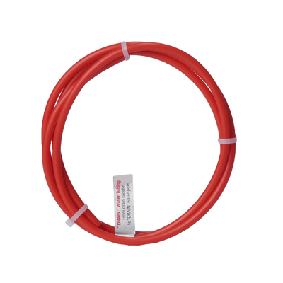Red 1/4" PE tubing