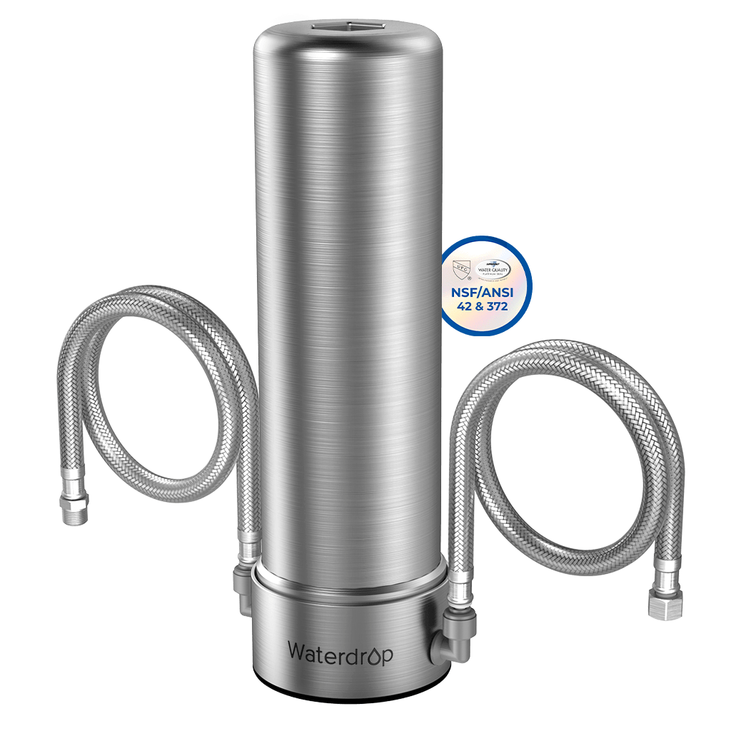 Stainless Steel Under Sink Water Filter | Direct Connect Filtration System