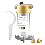 Waterdrop 5 Micron Reusable Whole House Water Filter, BG100