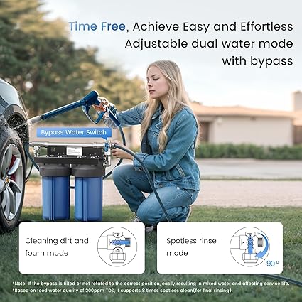 Waterdrop Spotless Car Wash System with Replacement Filter