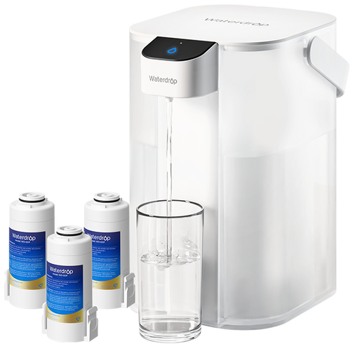 Waterdrop ED01W Countertop Electric Water Filter - 1 YEAR BUNDLE