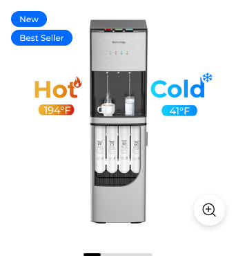 Waterdrop Hot Cold Bottleless Water Dispenser