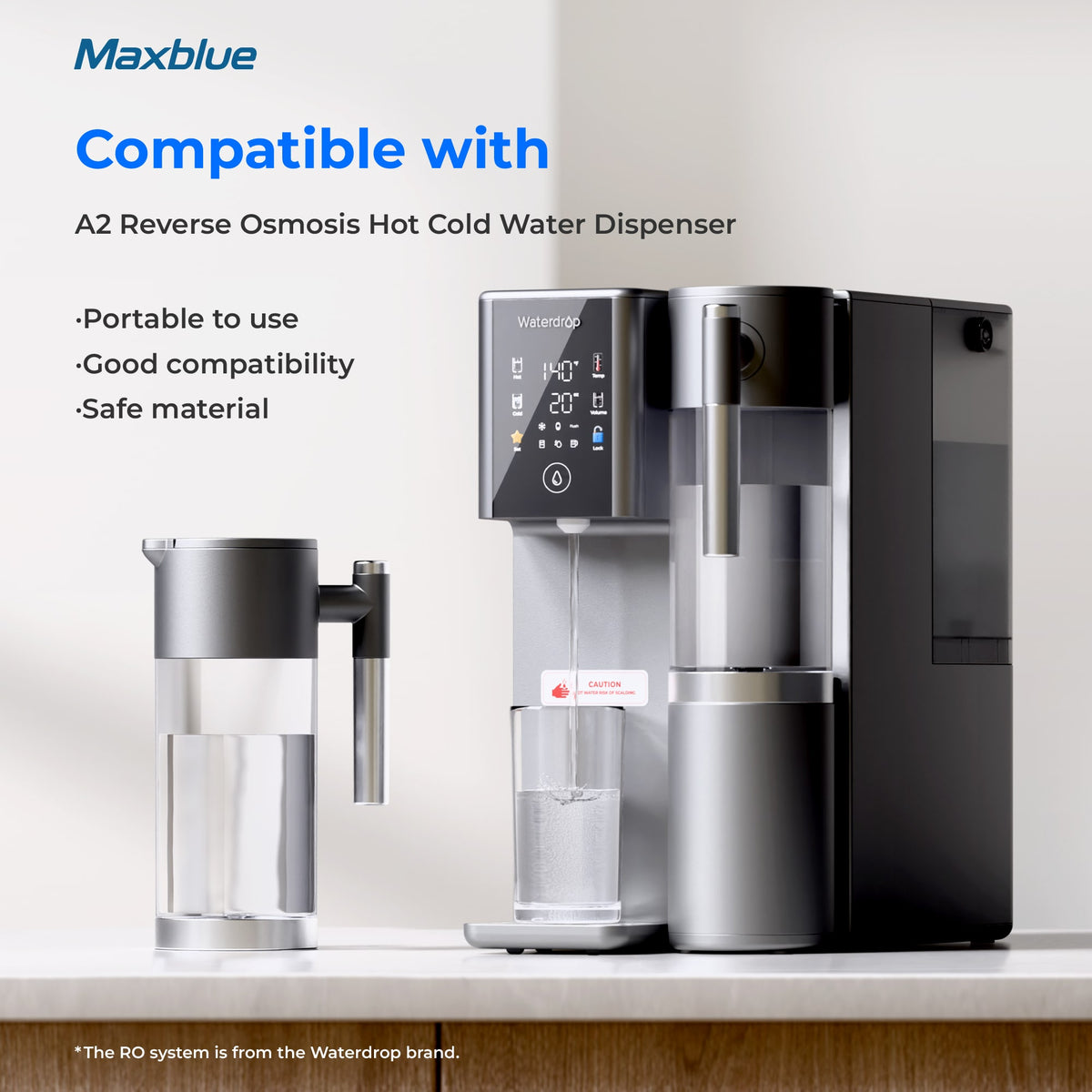 Pure Water Tank for WD-A2 Countertop Reverse Osmosis System