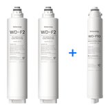 Waterdrop X12-Basic RO System Replacement Filter Combo Set - 1200GPD