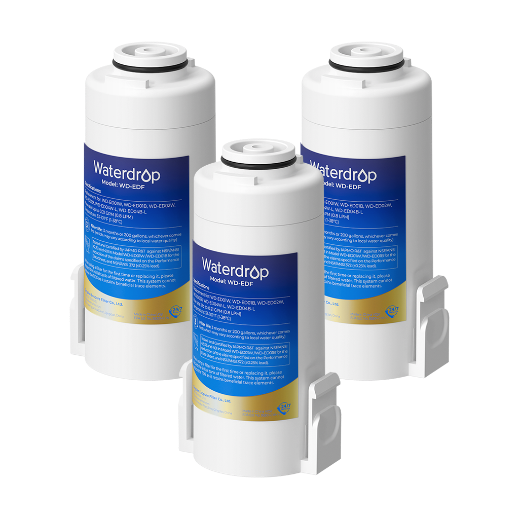 WD-EDF Replacement Filters for Waterdrop Electric Pitcher WD-ED01