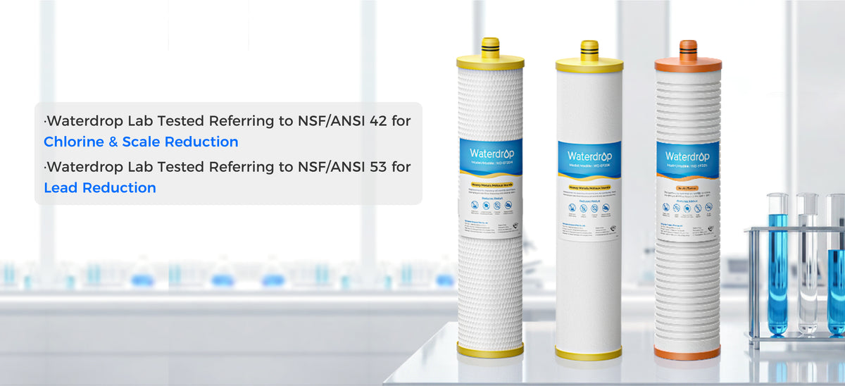 Meets NSF/ANSI Standards for Reliable Filtration