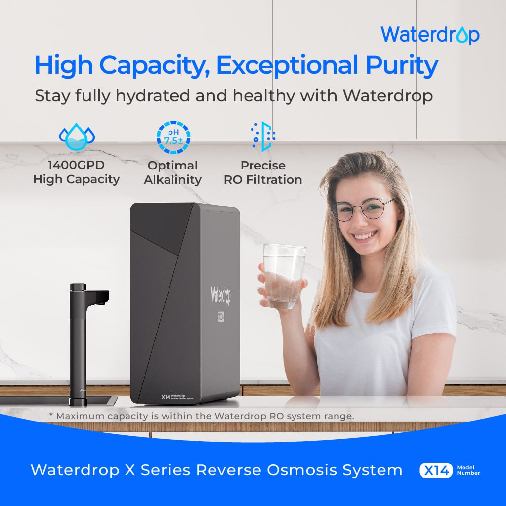 Waterdrop Master X Series Reverse Osmosis System, X14
