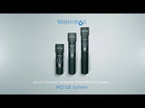 Undersink Ultrafiltration Water Filter System With Dedicated Faucet