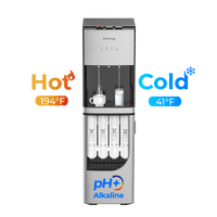 Waterdrop Y1CH Mineral Reverse Osmosis Bottleless Water Cooler, Silver