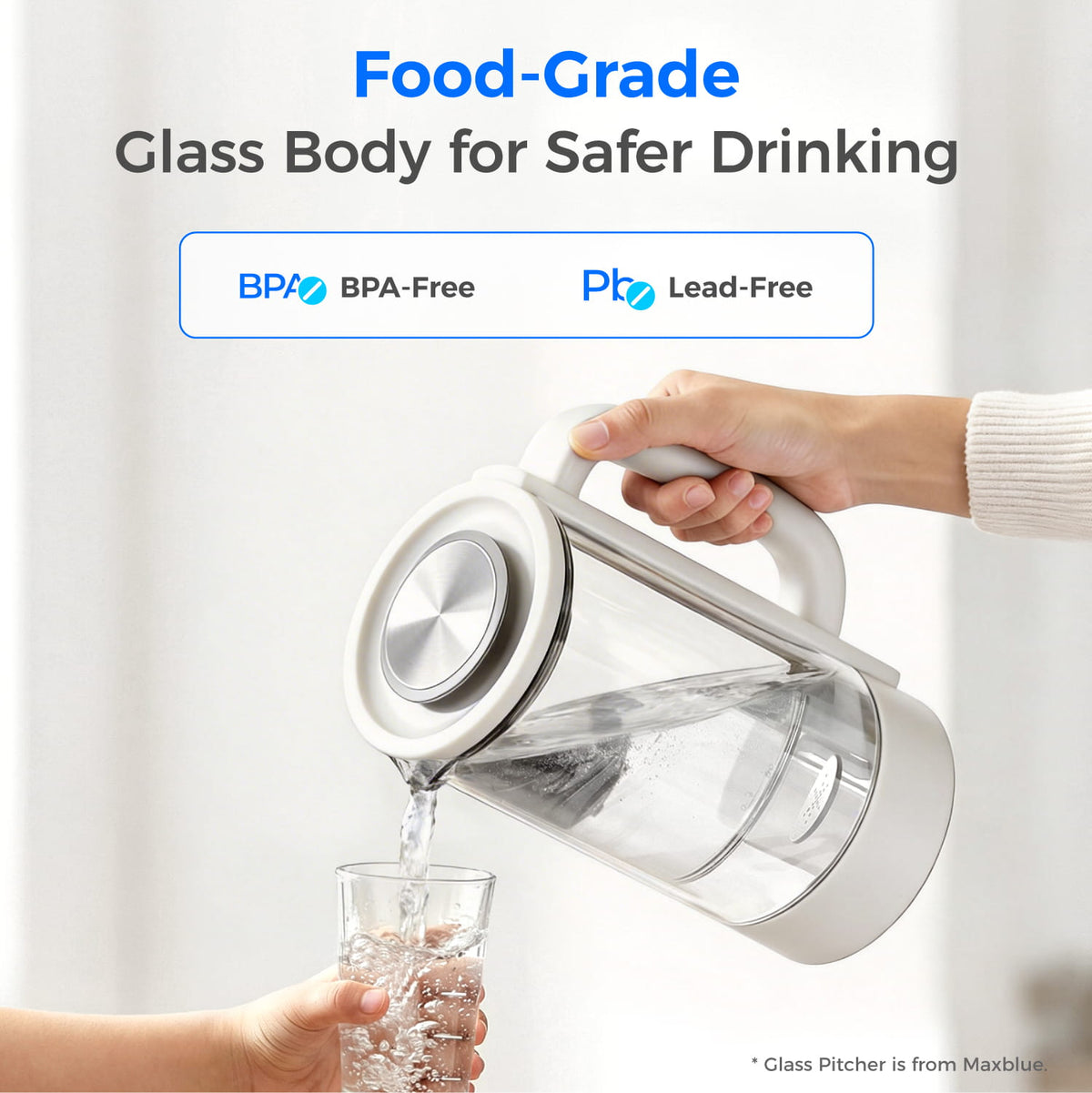 Water Pitcher for M6SL Countertop Reverse Osmosis System