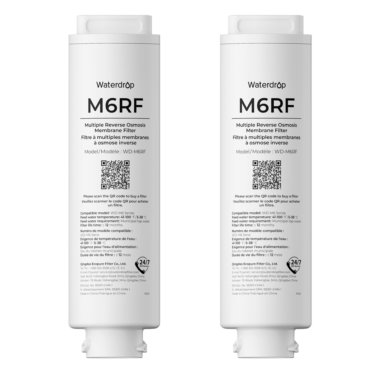 Two-Year Replacement Filters For M6H