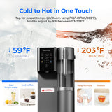 Waterdrop Remineralization Hot Cold RO Water Dispenser,  A2G