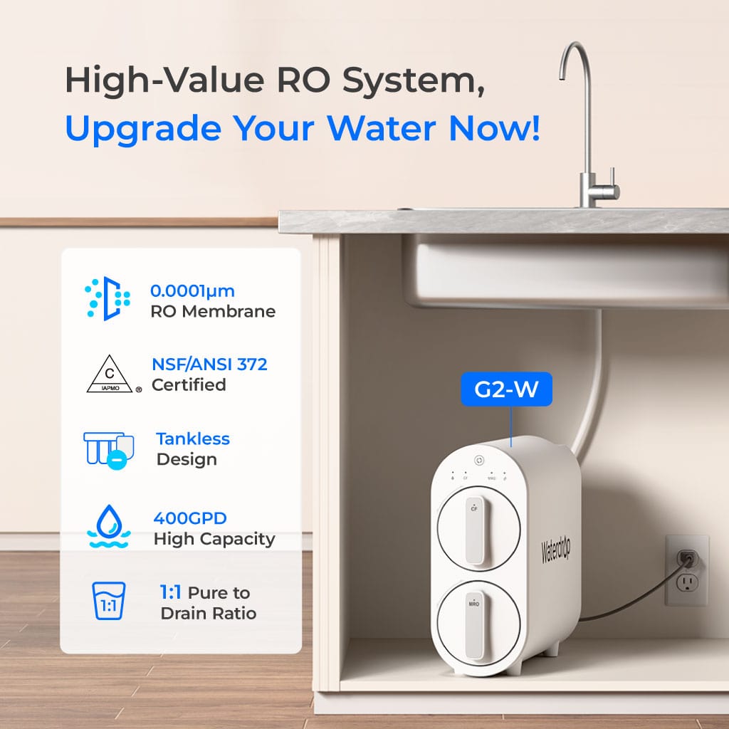 Waterdrop G2 Reverse Osmosis System for Home