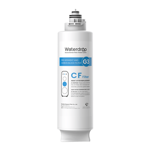 CF Filter for Waterdrop G3P800 & G3P600 & G3 Reverse Osmosis System