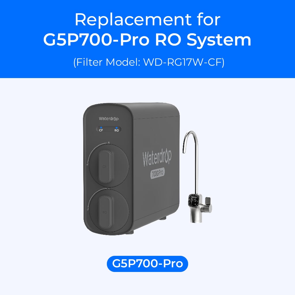 G5P700-PRO-CF Filter for Waterdrop G5P700-PRO Reverse Osmosis System