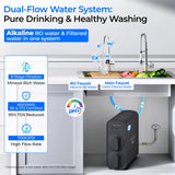 Waterdrop G5P700A-PRO Dual-Flow Alkaline Reverse Osmosis Water Filter
