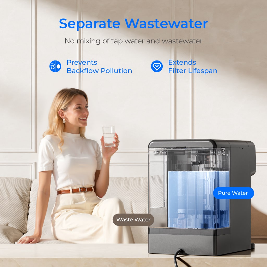 Waterdrop M6HG Remineralization Instant Hot Reverse Osmosis System