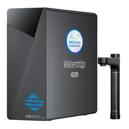 Waterdrop X Series Reverse Osmosis System, X16-Bronze