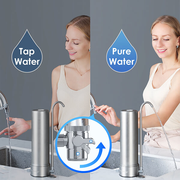 Switch to Get Purified Water