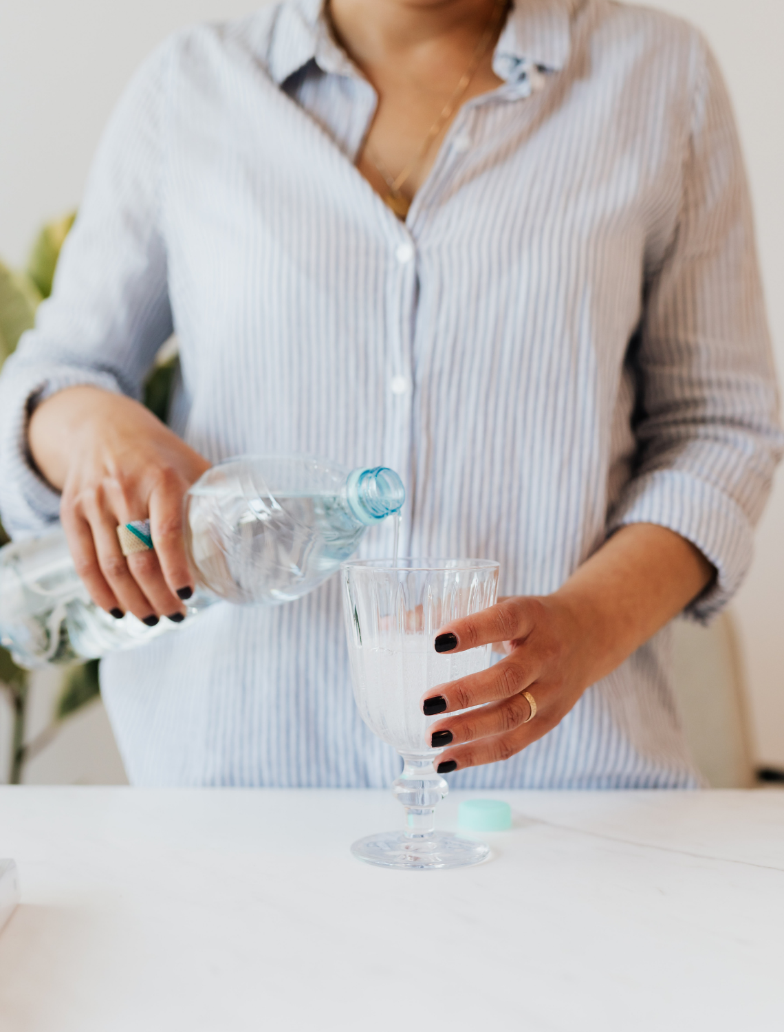 How Much Water Is in a Plastic Water Bottle?