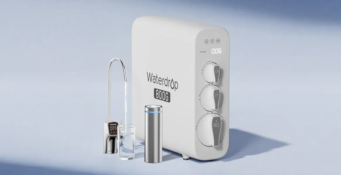 800 GPD Tankless Reverse Osmosis System - Waterdrop G3P800