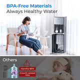 Waterdrop Y1CH Mineral Reverse Osmosis Bottleless Water Cooler, Silver