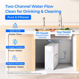 Waterdrop X Series Dual Flow Reverse Osmosis System, X12-PRO