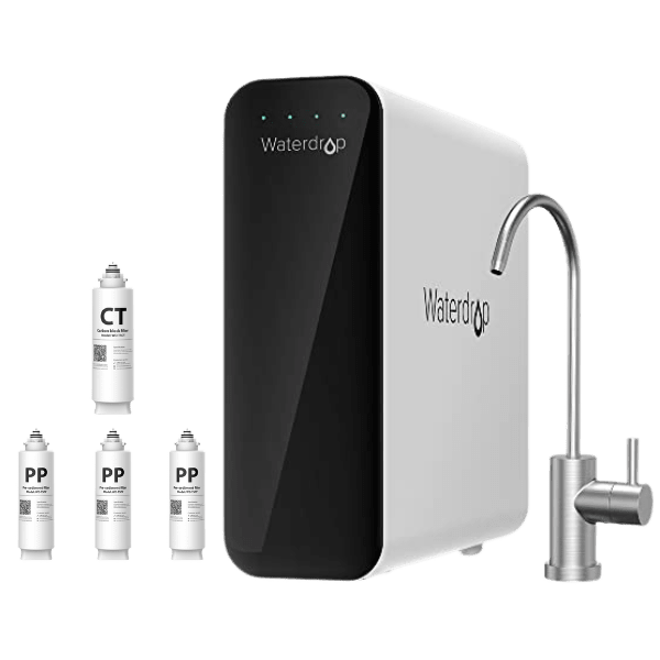 Ultrafiltration Under Sink Water Filter System Waterdrop TSU-W With 2 Year Package