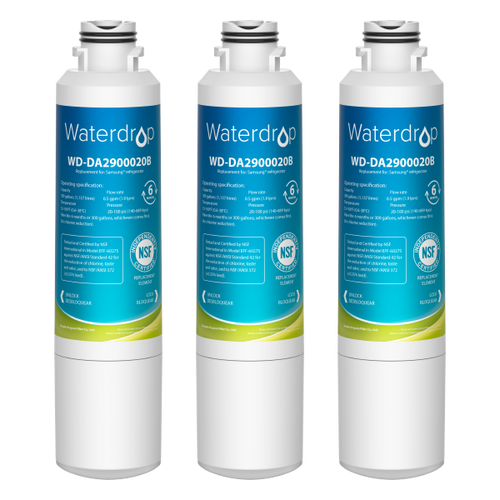 Waterdrop WD-DA2900020B Replacement for Samsung Refrigerator Water Filter