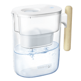 Waterdrop Chubby Pitcher Water Filter with Wooden Handle PT-04 with 1 Filter