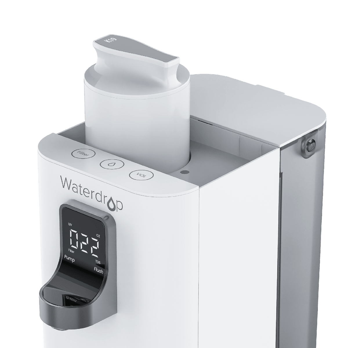 K19 Countertop RO Water Filter with Extra Plus a K19RF Filter - Waterdrop K19