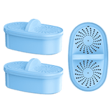 Waterdrop WD-PF-AL Replacement Alkaline Filters for All Waterdrop Pitcher and Dispenser Filtration System, Last Up to 100 Gallons (Pack of 3)