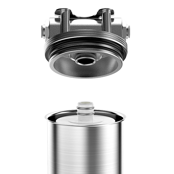 Stainless Steel Under Sink Water Filter | Direct Connect Filtration System