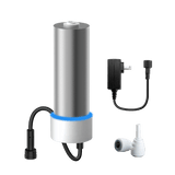 Waterdrop LED UV Water Filter for Under Sink & RO System, Mercury-Free, FCC Certified, Stainless Steel